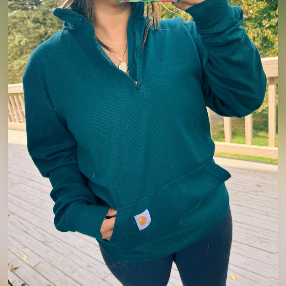 Carhartt • 1/4 Zip Pullover Sweater / Relaxed Fit